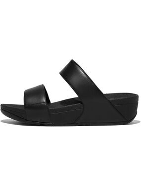Fitflop Black Padded Platform Slide Sandals. Size 10. MSRP $100.00